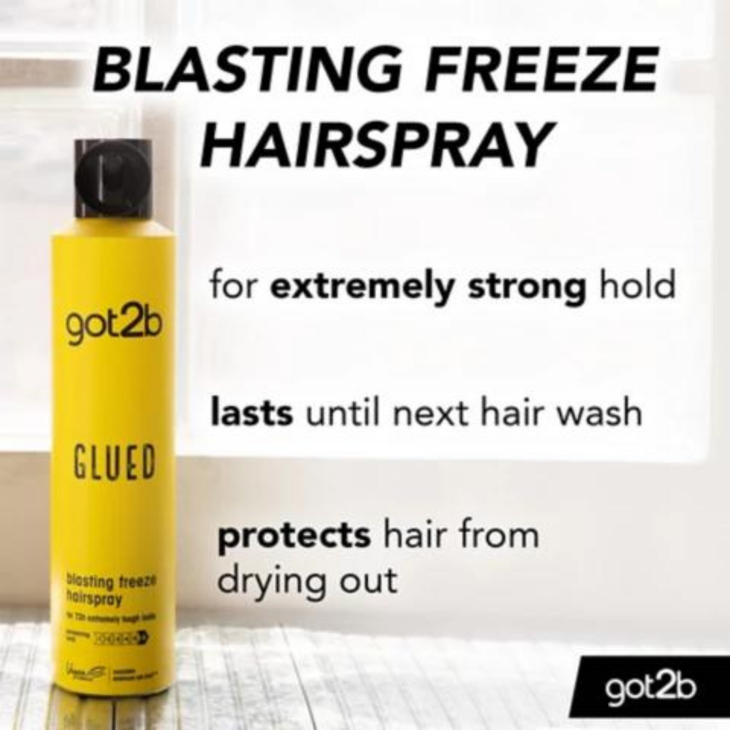 Glued Blasting Freeze Hairspray | Got2B